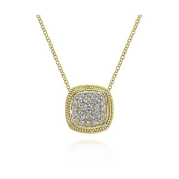 Gabriel & Co. Hampton 14K Yellow Gold Necklace SVS Fine Jewelry Oceanside, NY