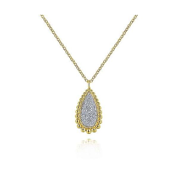 Gabriel & Co. Bujukan 14K Yellow Gold Necklace SVS Fine Jewelry Oceanside, NY