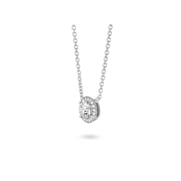 Lightbox Lab Grown Diamond Halo Necklace, 1.00Cttw Image 2 SVS Fine Jewelry Oceanside, NY