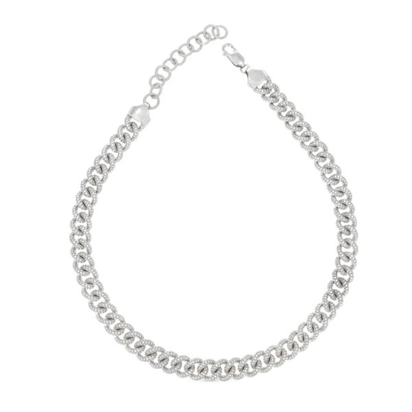Ella Stein Luxe Link Sterling Silver Necklace SVS Fine Jewelry Oceanside, NY