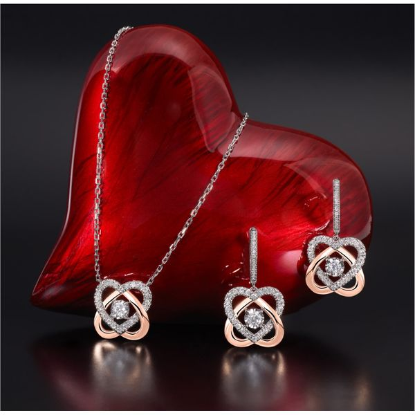 Love's Crossing Diamond Pendant Image 2 SVS Fine Jewelry Oceanside, NY