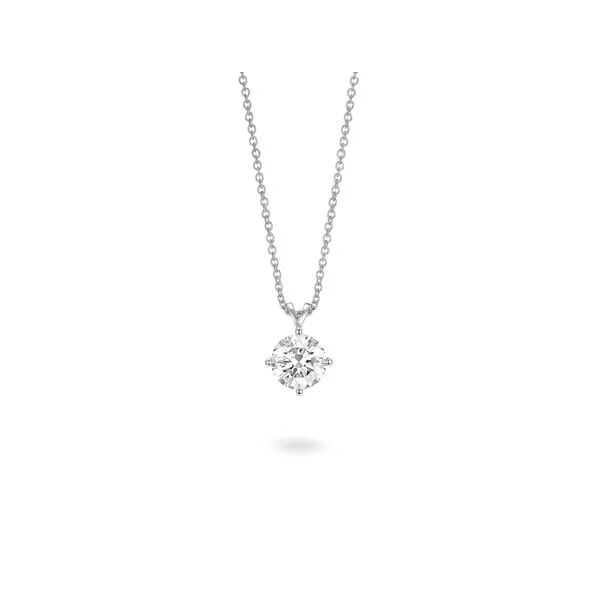 Lightbox Finest White Gold Lab Grown Diamond Necklace SVS Fine Jewelry Oceanside, NY