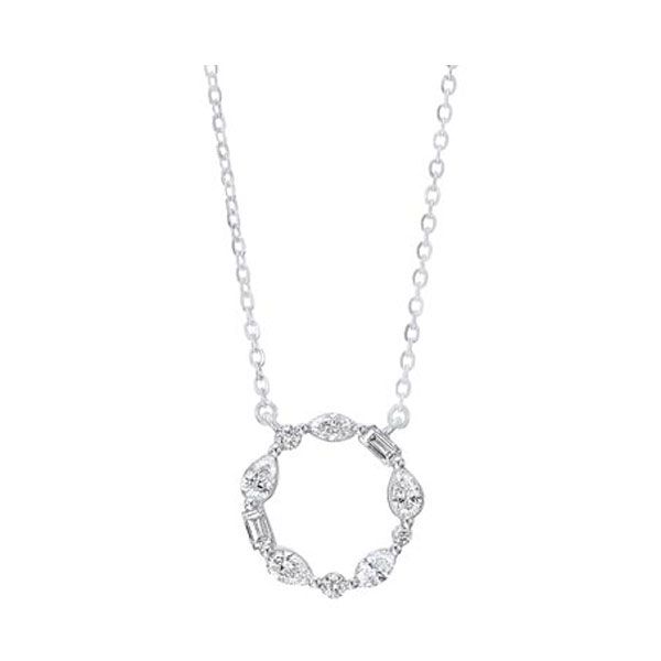 Diamond Circle Pendant  - 1/4 ctw SVS Fine Jewelry Oceanside, NY