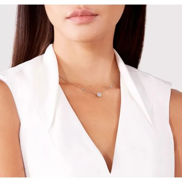 Forevermark Center Of My Universe® Halo Pendant Image 2 SVS Fine Jewelry Oceanside, NY
