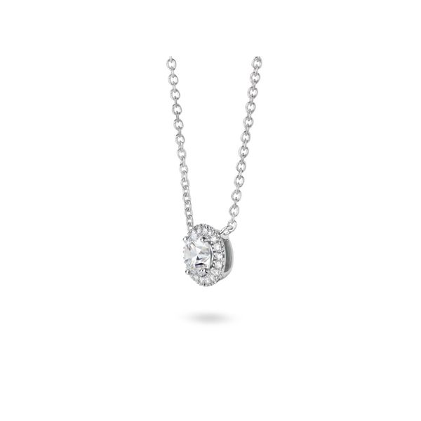 Lightbox Lab Grown Diamond Halo Necklace, 1.00Cttw Image 2 SVS Fine Jewelry Oceanside, NY