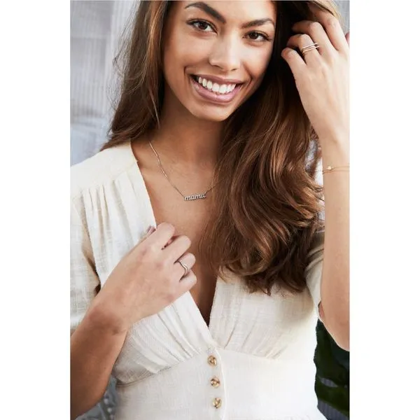 Ella Stein Diamond Mama Necklace, .14ctw Image 3 SVS Fine Jewelry Oceanside, NY