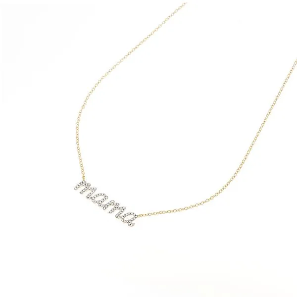 Ella Stein Diamond Mama Necklace, .14ctw SVS Fine Jewelry Oceanside, NY
