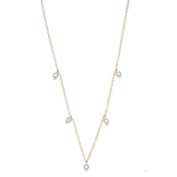 Ella Stein Diamond Station Necklace, .10ctw SVS Fine Jewelry Oceanside, NY