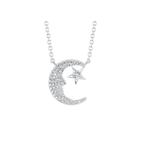 Shy Creation White Gold And Diamond Necklace SVS Fine Jewelry Oceanside, NY