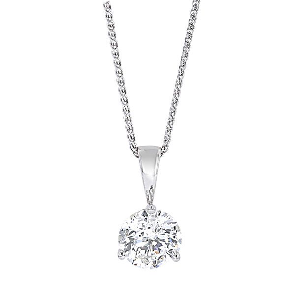 PASSION8 Diamond Solitaire Necklace, 0.50ctw SVS Fine Jewelry Oceanside, NY