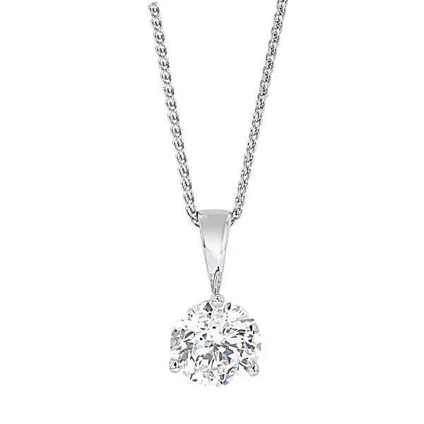Perfect Love Diamond Solitaire Necklace, 0.33ctw SVS Fine Jewelry Oceanside, NY