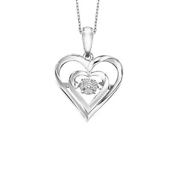 Rhythm Of Love Diamond Heart Pendant SVS Fine Jewelry Oceanside, NY