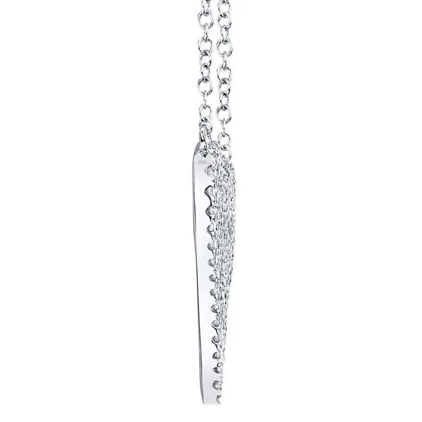 Shy Creation Amor Collection Diamond Heart Necklace, .21ctw Image 2 SVS Fine Jewelry Oceanside, NY