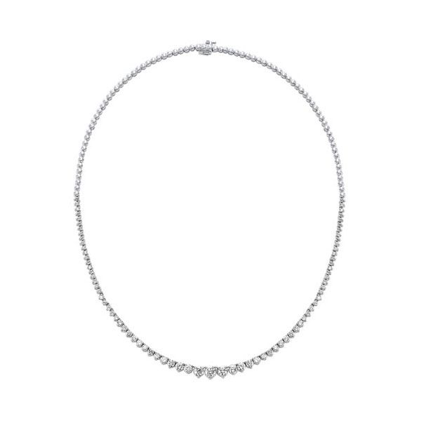 Diamond Riviera Tennis Necklace SVS Fine Jewelry Oceanside, NY