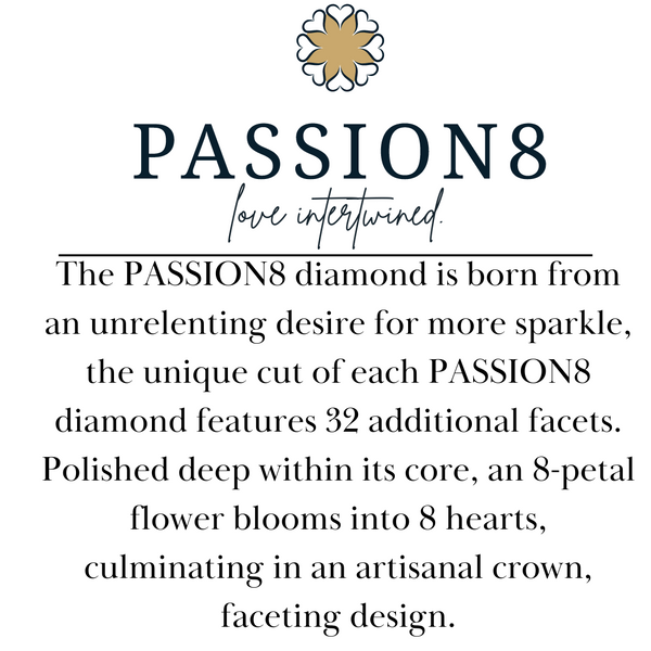 PASSION8 Diamond Heart Necklace Image 2 SVS Fine Jewelry Oceanside, NY