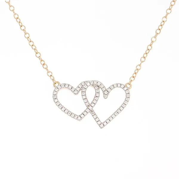 Ella Stein My Heart is Full Gold Plated Silver Necklace SVS Fine Jewelry Oceanside, NY