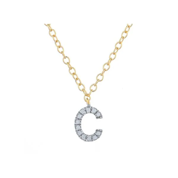 Ella Stein Kiss Of Individuality Gold Plated Silver Necklace SVS Fine Jewelry Oceanside, NY
