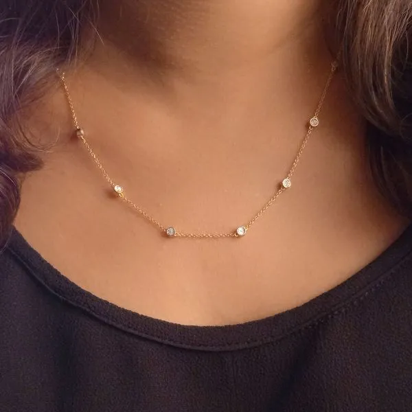Ella Stein In The Loop Sterling Silver Chain Necklace Image 2 SVS Fine Jewelry Oceanside, NY