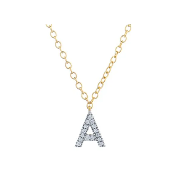 Ella Stein Kiss Of Individuality Gold Plated Silver Necklace SVS Fine Jewelry Oceanside, NY