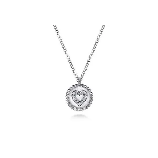 Gabriel & Co. Bujukan Sterling Silver & Diamond Necklace SVS Fine Jewelry Oceanside, NY