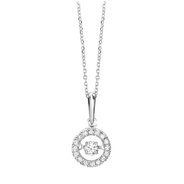 Rhythm Of Love White Gold & Diamond Necklace SVS Fine Jewelry Oceanside, NY