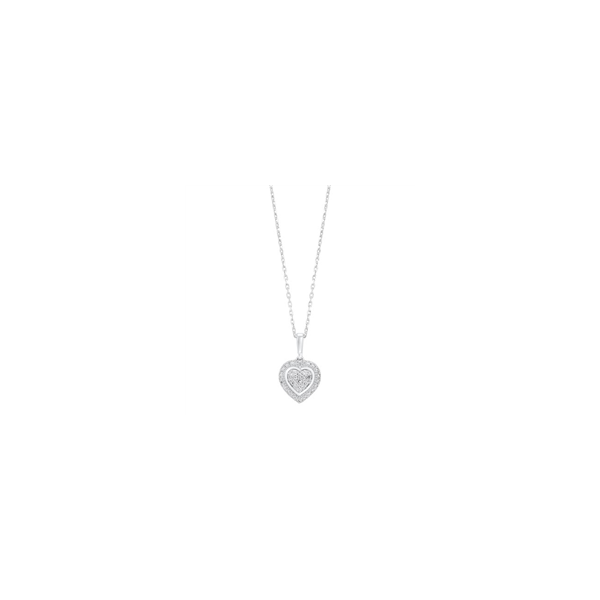 Diamond Heart Pendant, 0.20ctw SVS Fine Jewelry Oceanside, NY