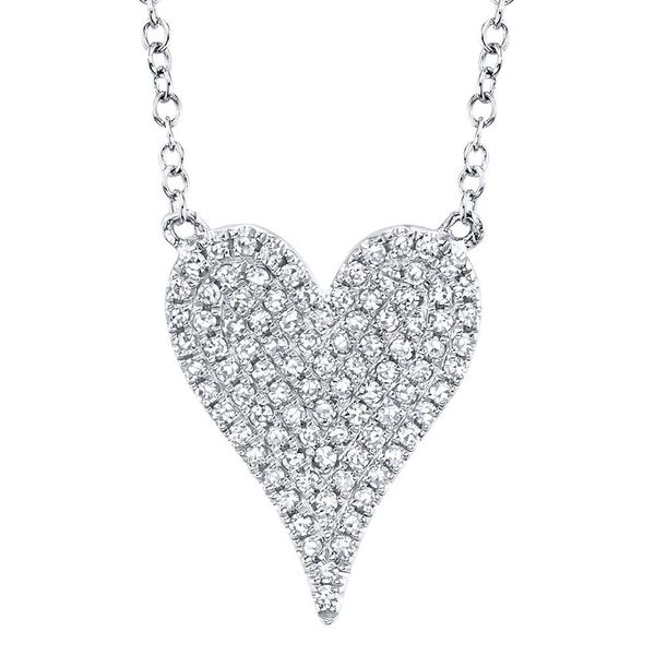 Shy Creation Amor Collection Diamond Heart Necklace SVS Fine Jewelry Oceanside, NY