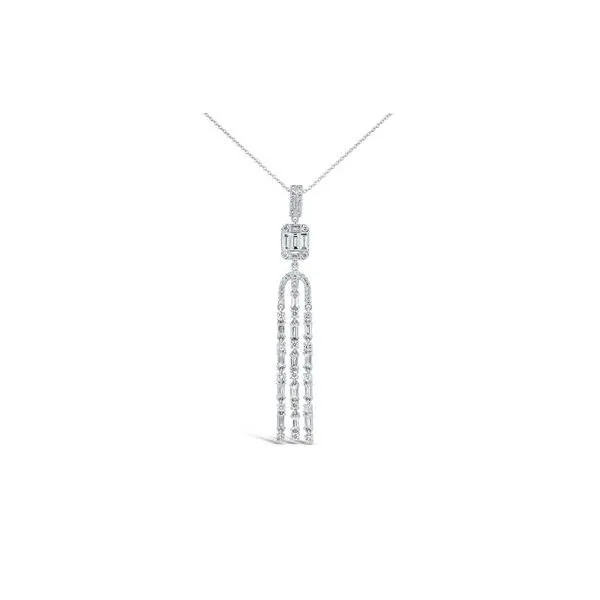 Shy Creation White Gold Diamond Necklace SVS Fine Jewelry Oceanside, NY