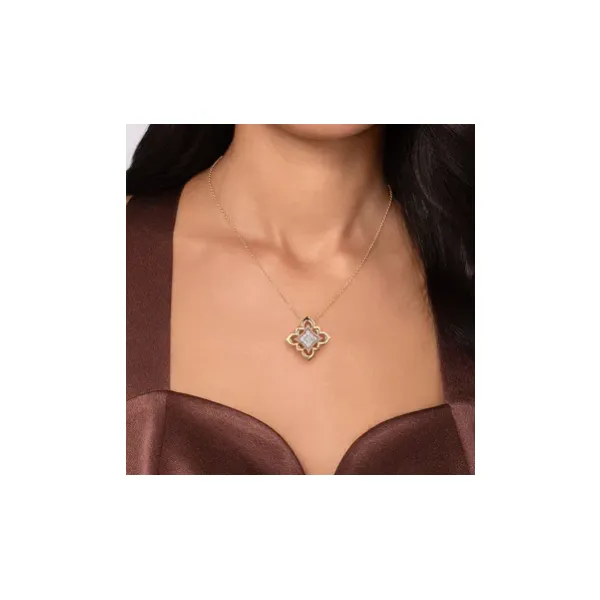 Gabriel Limited Fashion Yellow Gold Diamond Necklace Image 2 SVS Fine Jewelry Oceanside, NY