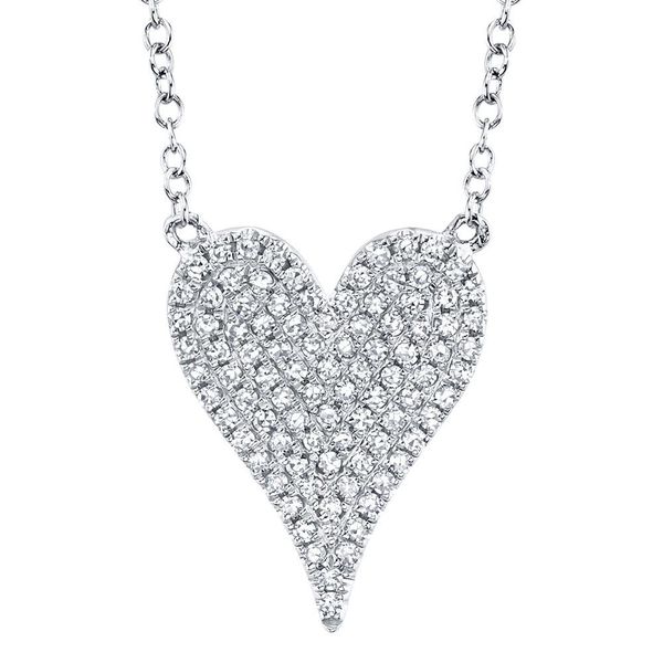 Shy Creation Amor Collection Diamond Heart Necklace SVS Fine Jewelry Oceanside, NY