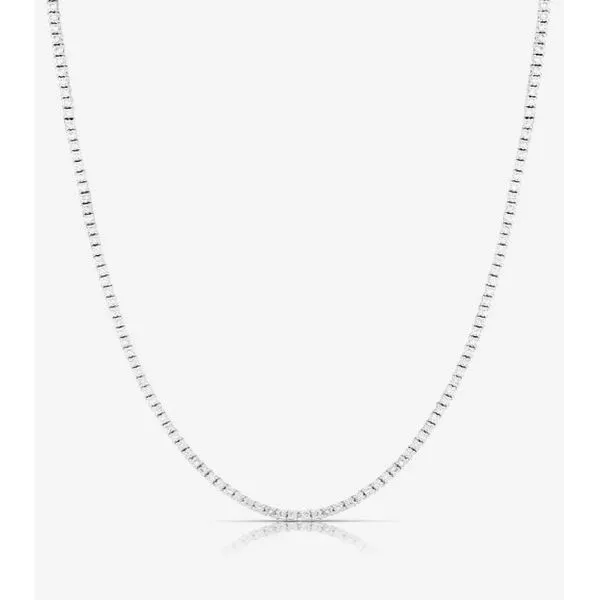 Lab Grown Diamond Tennis Necklace, 5ctw SVS Fine Jewelry Oceanside, NY