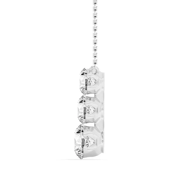 Lab Grown Diamond Necklace, 1.08Cttw