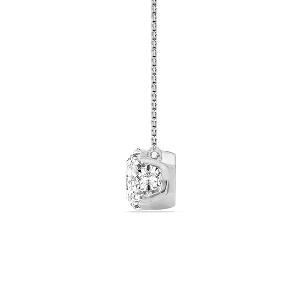 Lab Grown Radiant Diamond Pendant, 2.08Ct