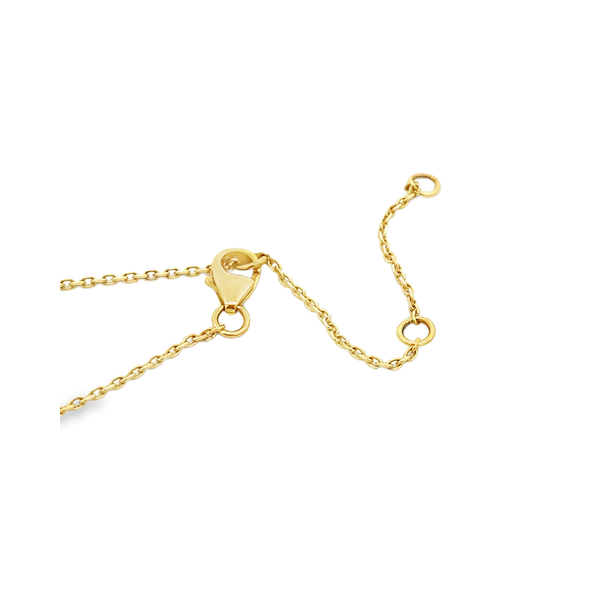 Everlee 14K Yellow Gold Starlight Lab Grown Diamond Chain Necklace, 1 ctw Image 3 SVS Fine Jewelry Oceanside, NY