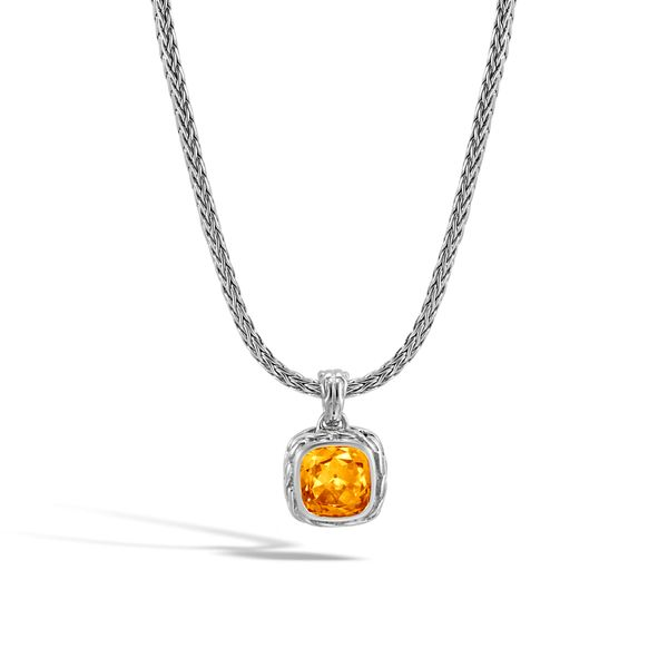 John Hardy Classic Chain Collection Silver Magic Cut Pendant SVS Fine Jewelry Oceanside, NY