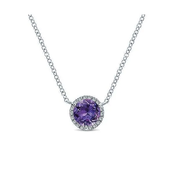 Lusso amethyst necklace top