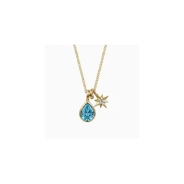 Gabriel & Co. Lusso Color Yellow Gold Necklace SVS Fine Jewelry Oceanside, NY