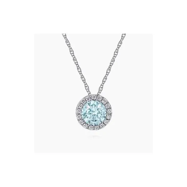 Gabriel Lusso Color White Gold Necklace SVS Fine Jewelry Oceanside, NY