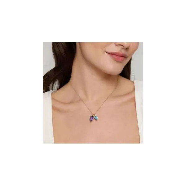 Gabriel & Co. Color Yellow Gold Necklace Image 2 SVS Fine Jewelry Oceanside, NY