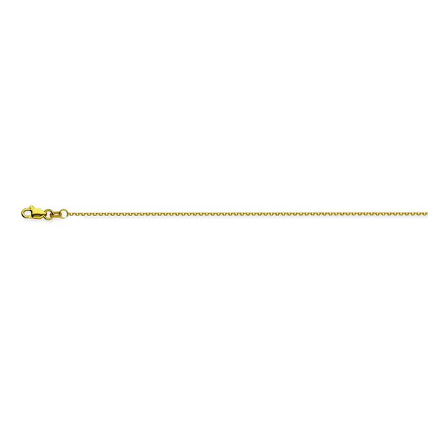 Yellow Gold 0.80 mm Diamond-Cut Cable Chain SVS Fine Jewelry Oceanside, NY