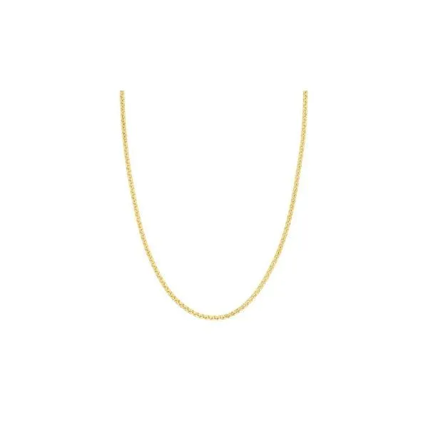 Yellow Gold 3.3 mm Solid Round Box Chain SVS Fine Jewelry Oceanside, NY