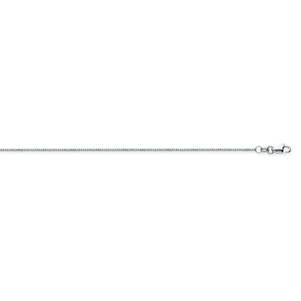 White Gold 1.00 mm Square Triple Wheat Chain SVS Fine Jewelry Oceanside, NY