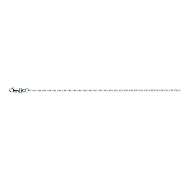 White Gold 0.80 mm Diamond-Cut Cable Chain SVS Fine Jewelry Oceanside, NY