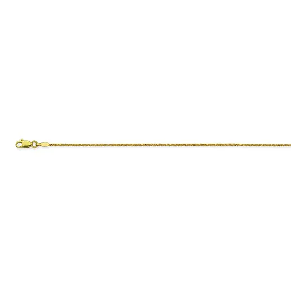 Yellow Gold 1.05mm Chinese Rope Chain, 18