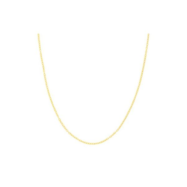 Yellow Gold 1.90mm Designer Rolo Chain,18