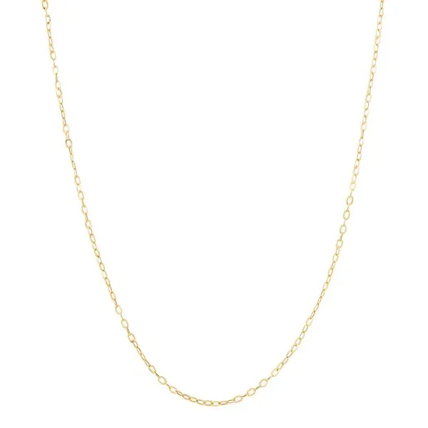 Yellow Gold Polished 1.55 mm Heavy Rolo Chain SVS Fine Jewelry Oceanside, NY