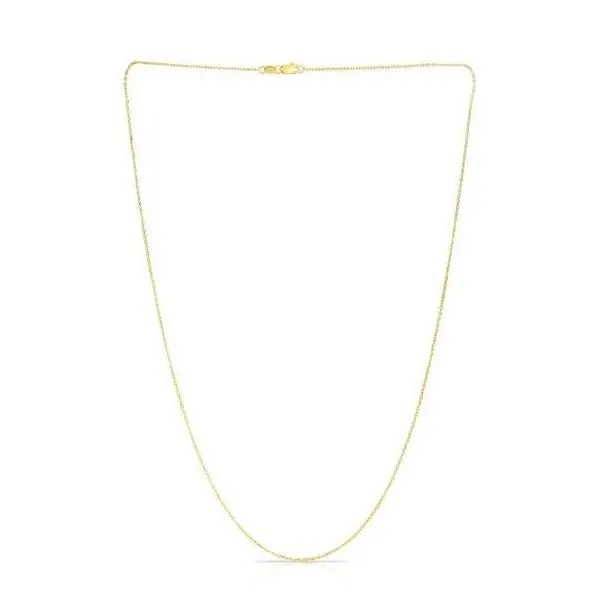 Yellow Gold 0.87 mm Diamond-Cut Cable Chain SVS Fine Jewelry Oceanside, NY