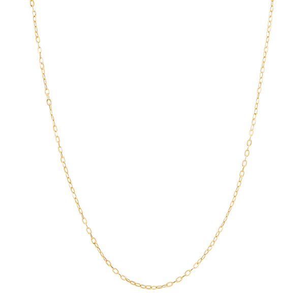 Yellow Gold Polished 1.55 mm Heavy Rolo Chain SVS Fine Jewelry Oceanside, NY