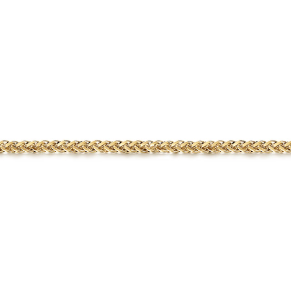 Gabriel & Co. Classic Yellow Gold Wheat Chain Bracelet Image 2 SVS Fine Jewelry Oceanside, NY