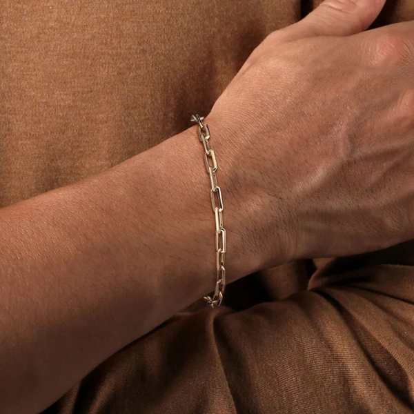 Gabriel & Co. Classic Yellow Gold Chain Bracelet Image 3 SVS Fine Jewelry Oceanside, NY